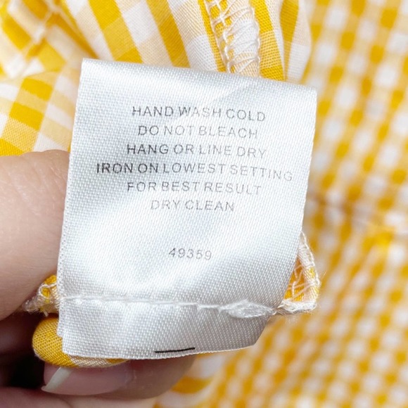 Romeo + Juliet Couture Gingham Mini Dress Medium - Picture 9 of 16